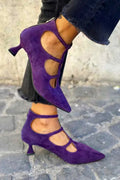 Chaussures à talons vintage avec un talon minimal