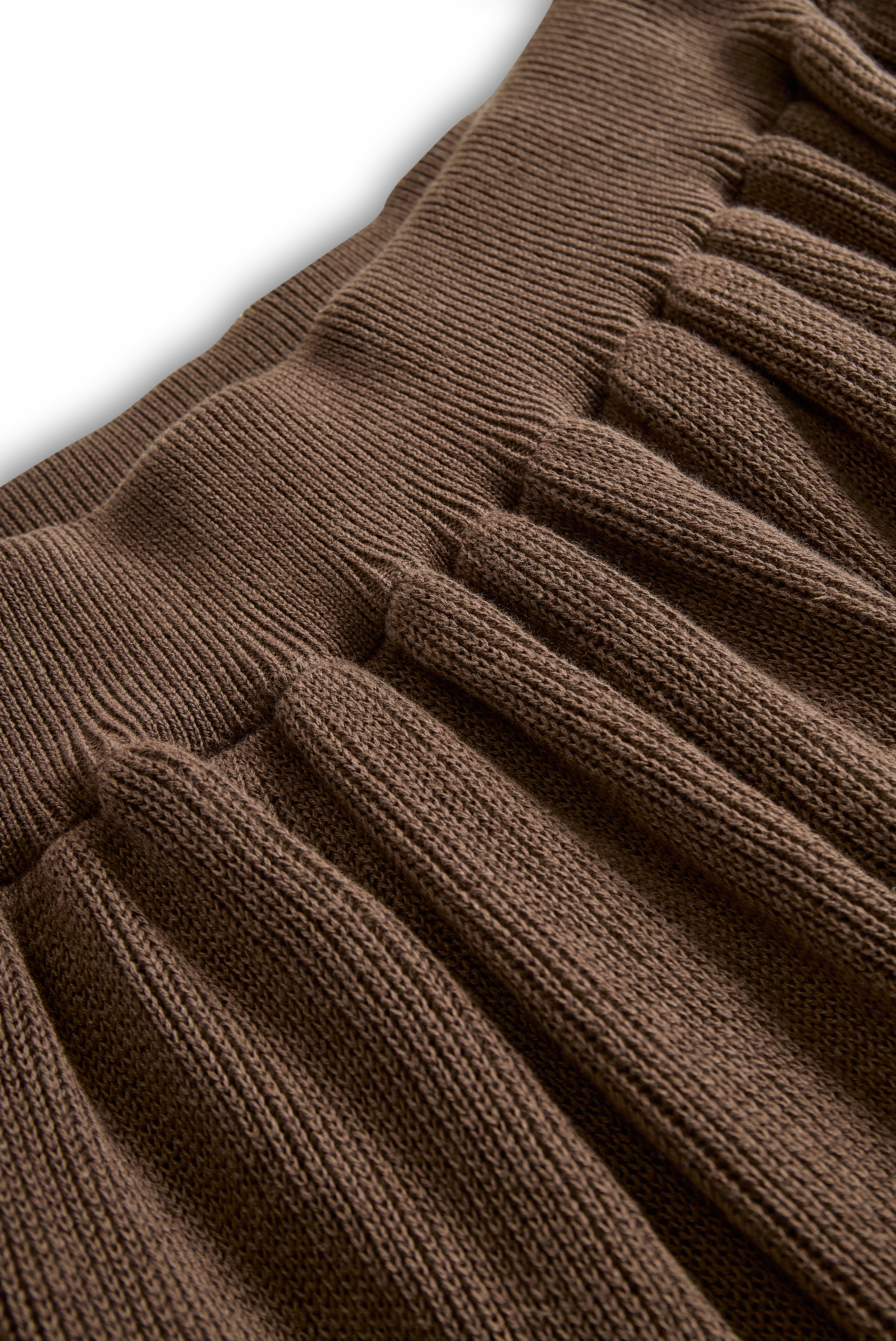 Ensemble jupe et pull à col rond pour femmes MDA0737H3Y