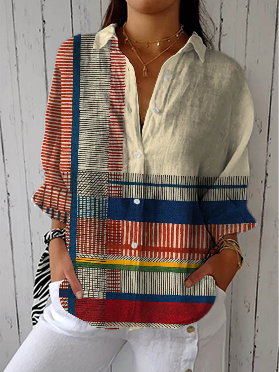 Freyah | Blouse avec un design artistique