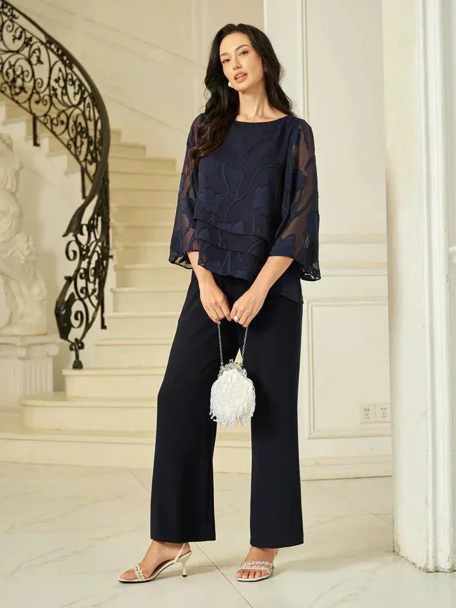 Chemise à couches en chiffon avec motif floral