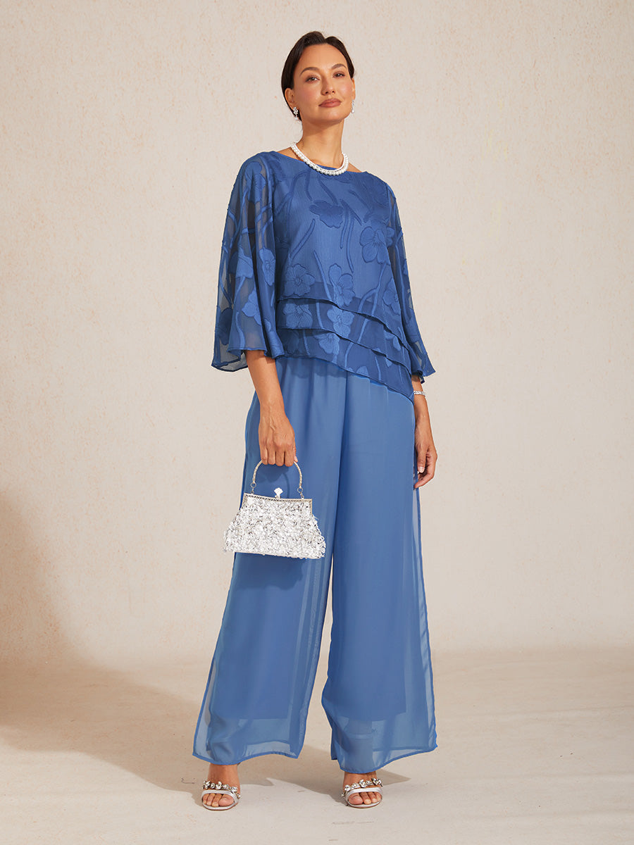 Chemise à couches en chiffon avec motif floral