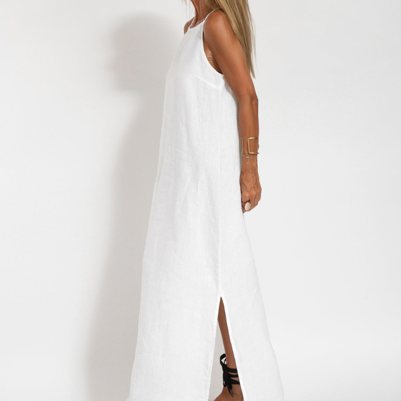Liana | Robe en lin fait main