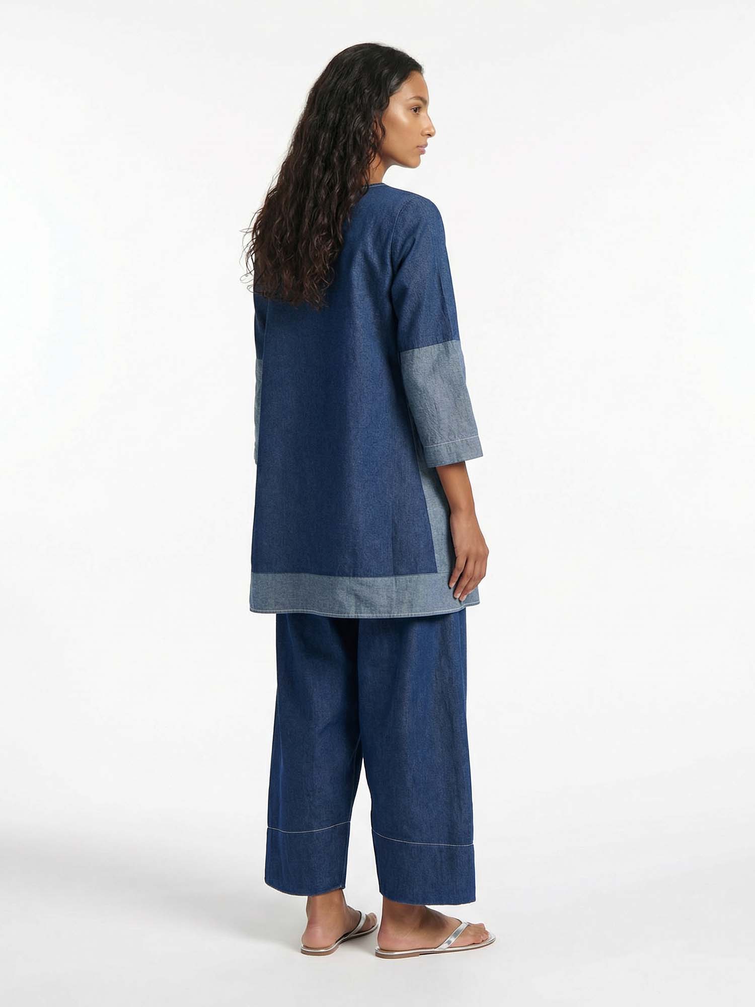 Chemise Indigo Heritage