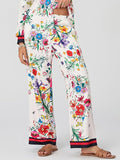 Pantalon à jambes larges Botanic Bliss