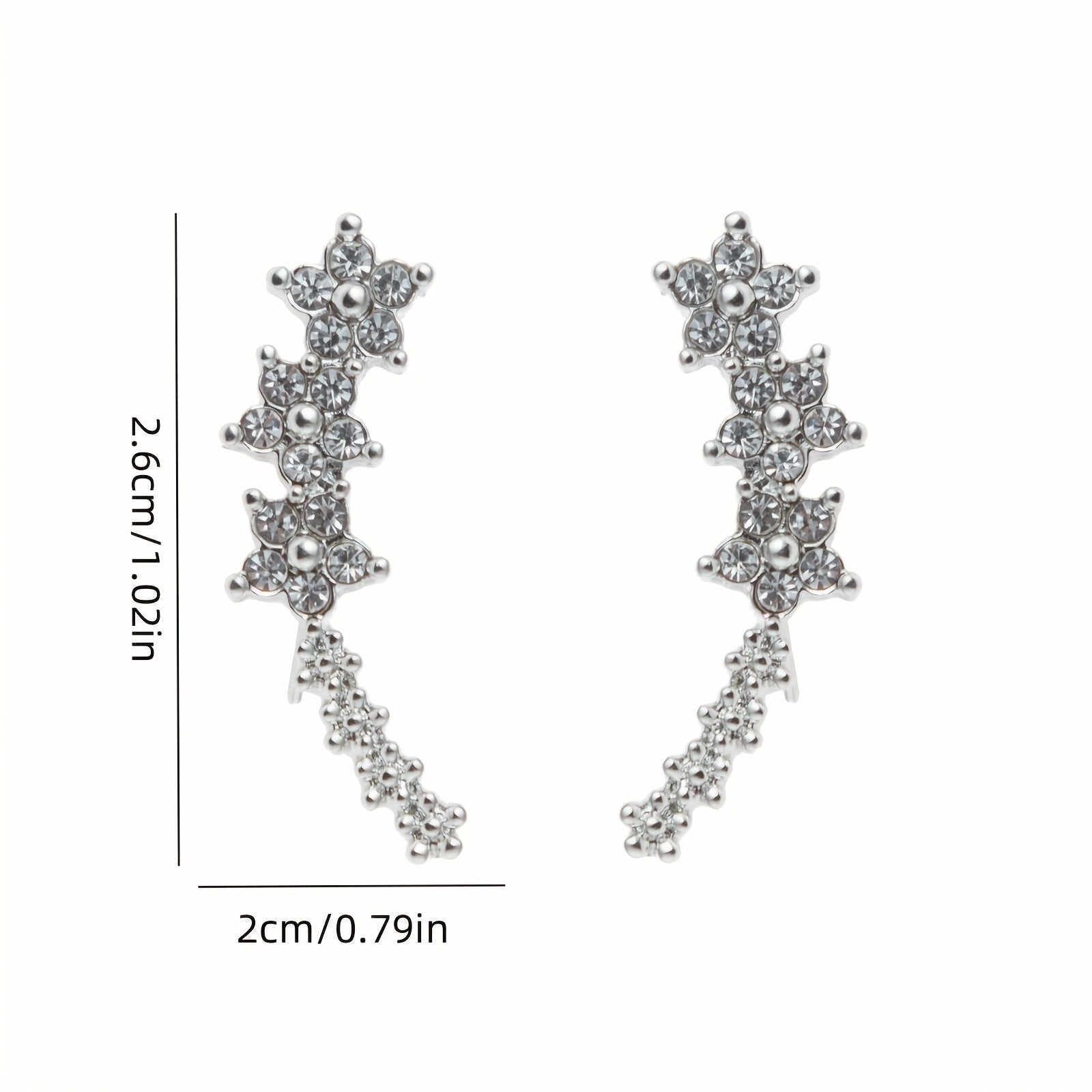 Boucles d'oreilles fleurs éternelles