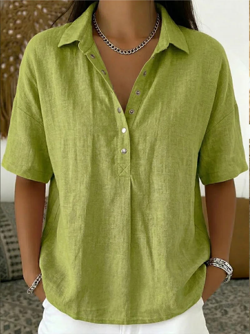 Vilo | Blouse avec col et boutons