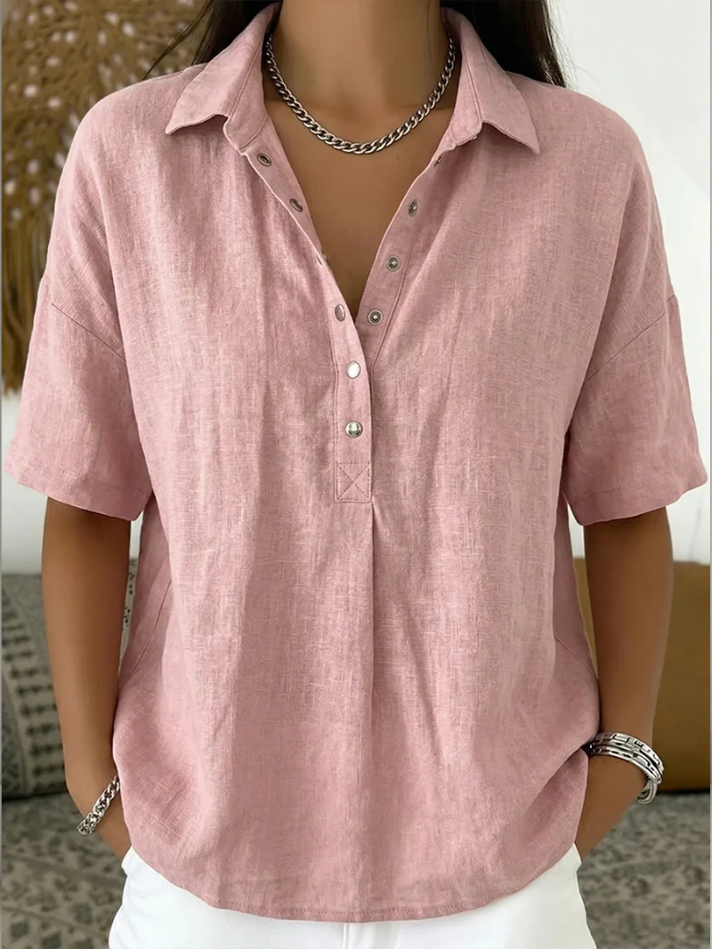 Vilo | Blouse avec col et boutons