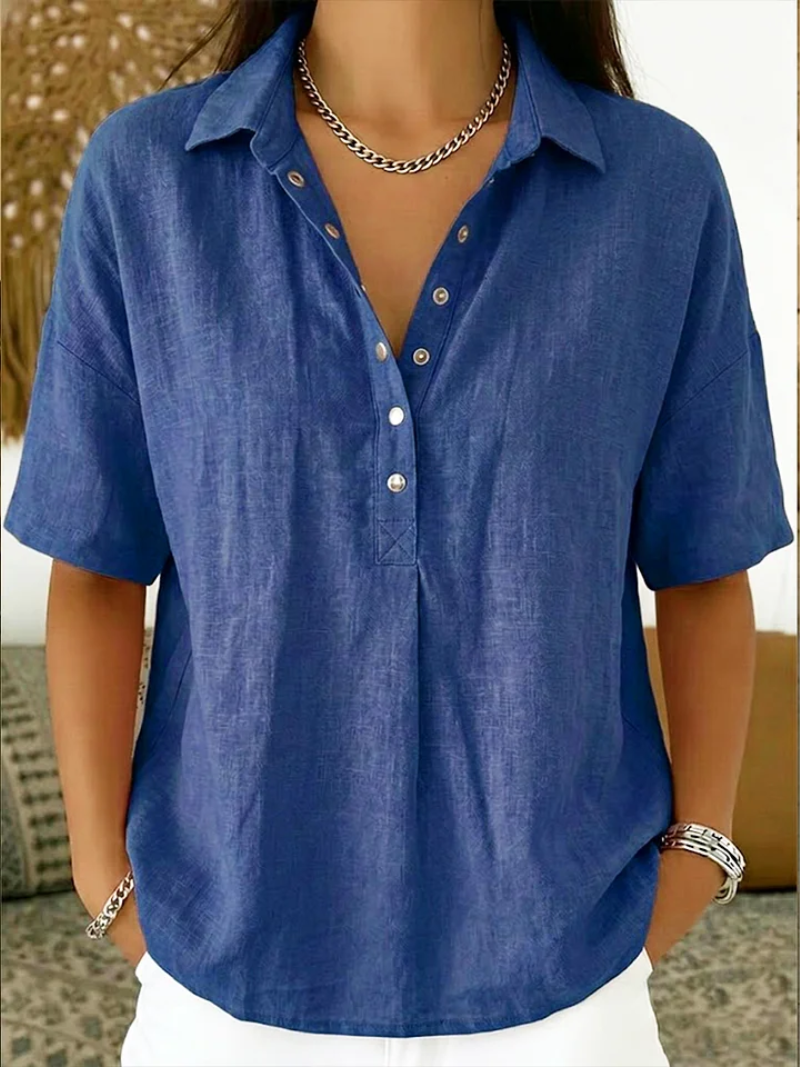 Vilo | Blouse avec col et boutons