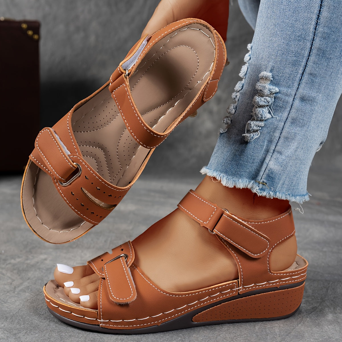 DELACROIX | Sandales orthopédiques confort Eliz
