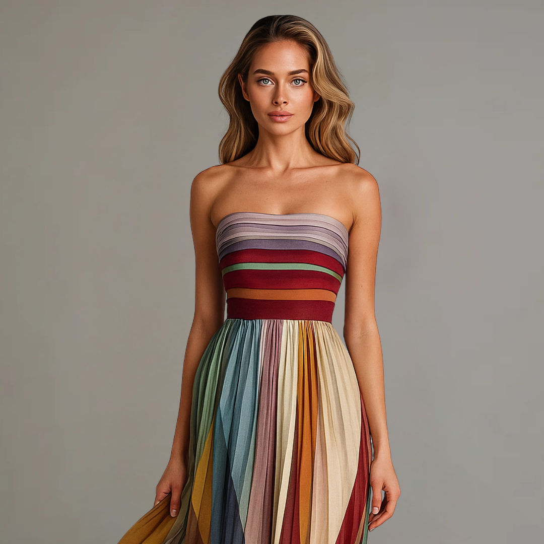 Marseille™ | Robe maxi colorée