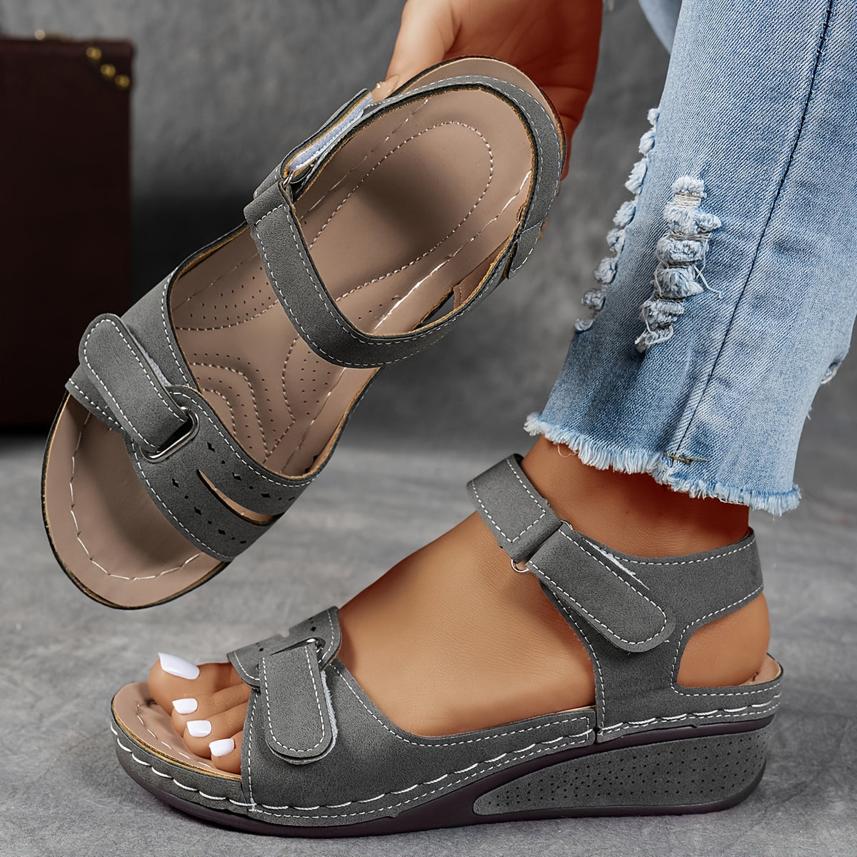 Salima | Sandale orthopédique tendance