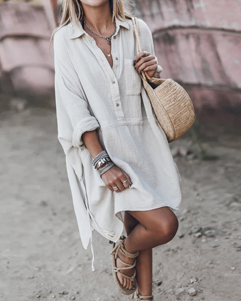 CARLOTTA | Robe décontractée chic