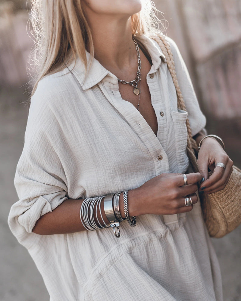 CARLOTTA | Robe décontractée chic