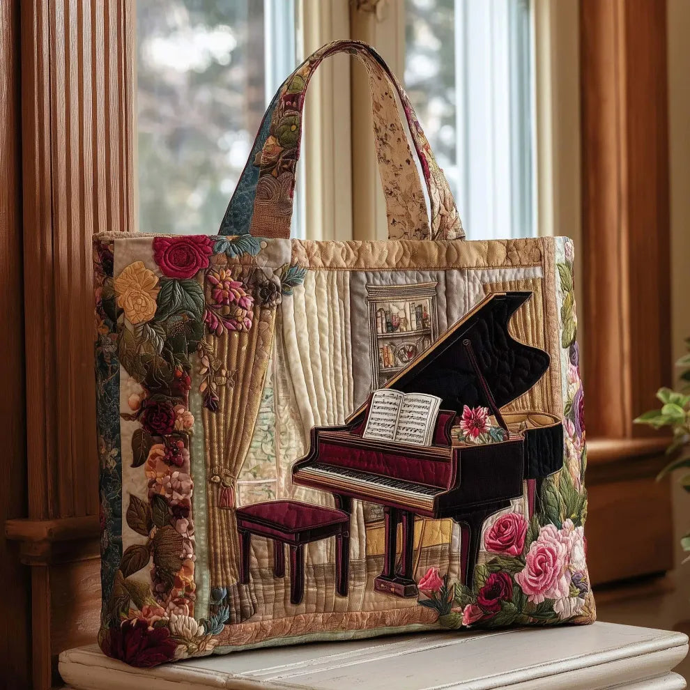 Mélodie du soir | Sac en patchwork fait main
