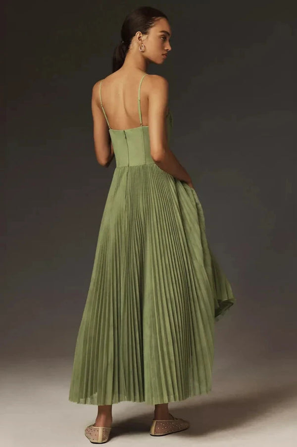 Claire - Robe en tulle plissé