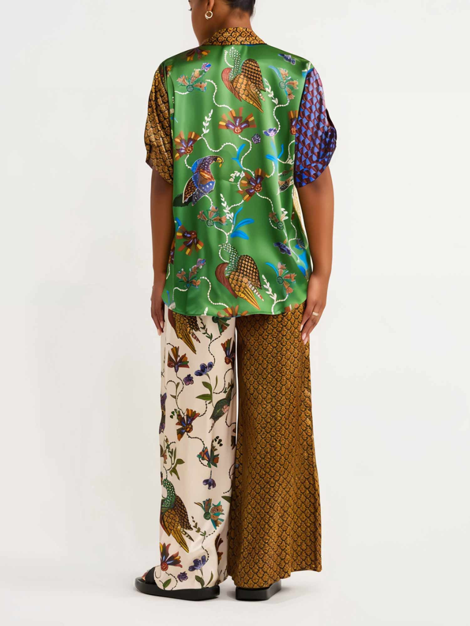 Pantalon Contrast Baggy