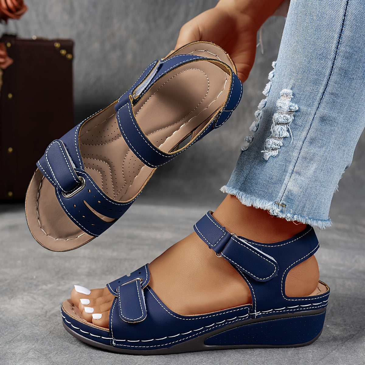 DELACROIX | Sandales orthopédiques confort Eliz