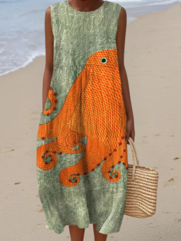 Tess | Robe Mini Océanique