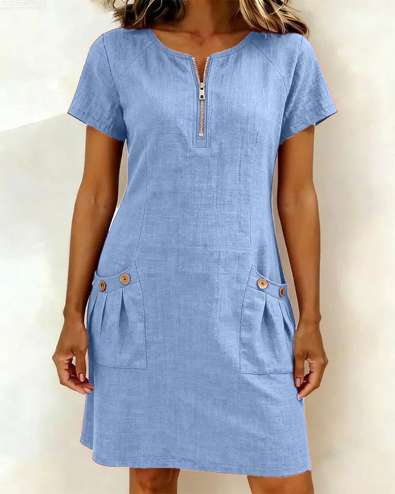 Robe Lina™ — Élégance naturelle au quotidien