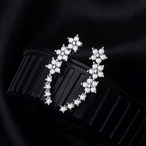 Boucles d'oreilles fleurs éternelles