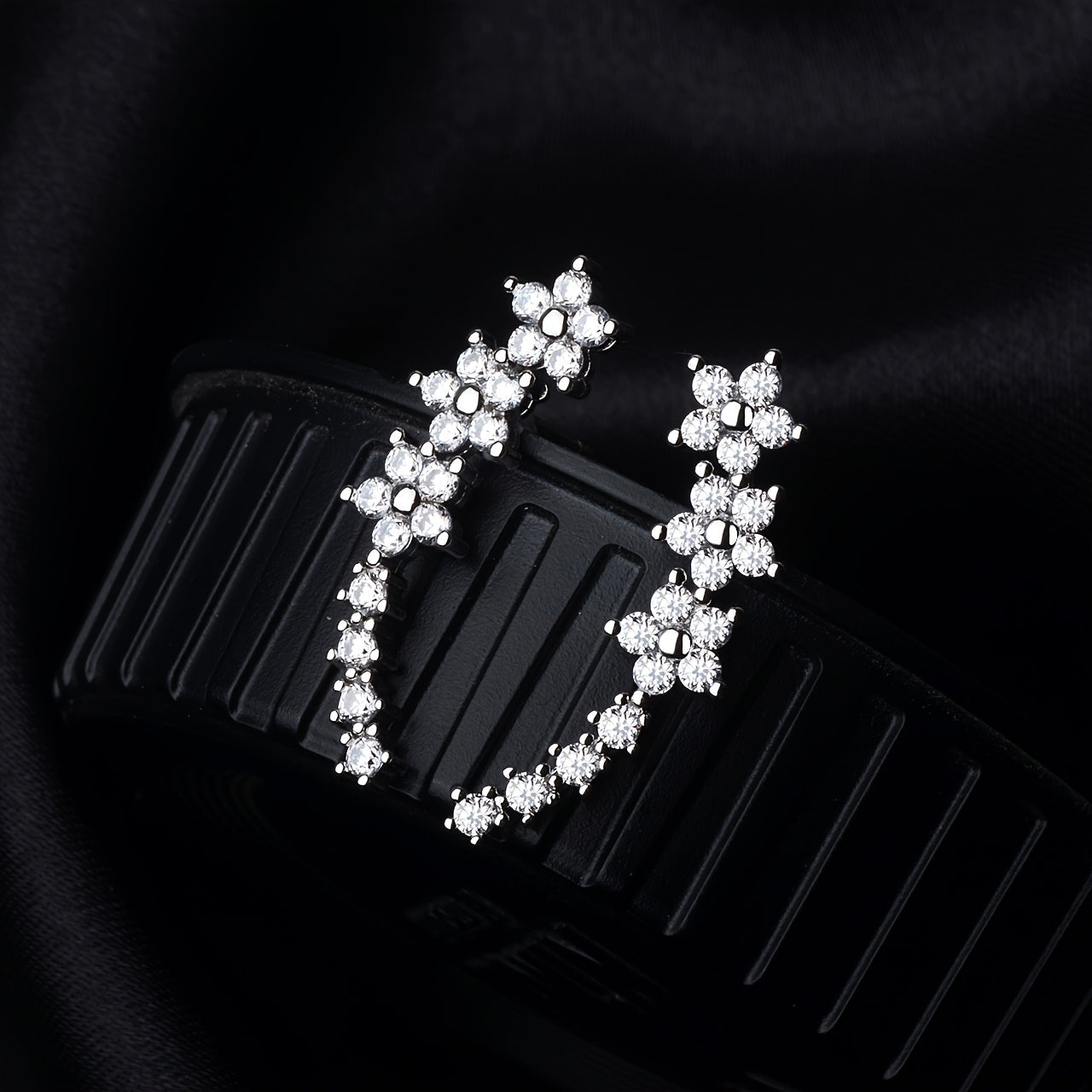Boucles d'oreilles fleurs éternelles