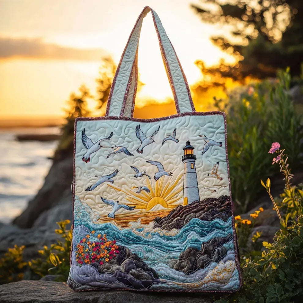 Sac en patchwork fait main | Lumière côtière