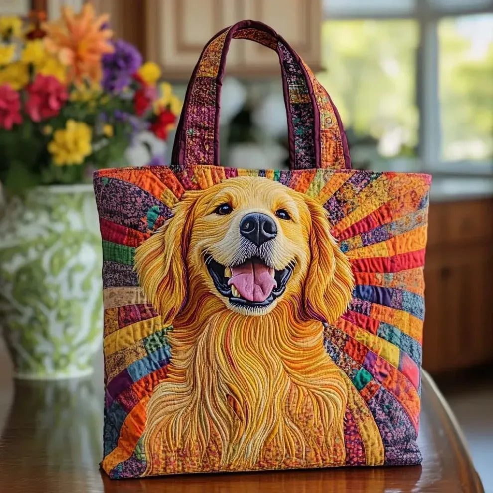 Compagnon en or | Sac en patchwork fait main