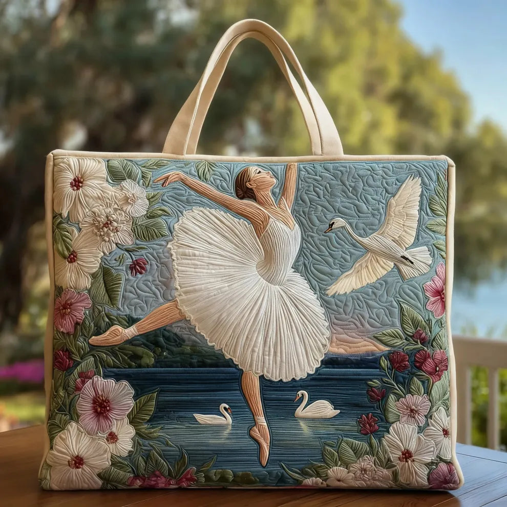 Élégance Ballet du Canard | Sac en Patchwork Fait Main