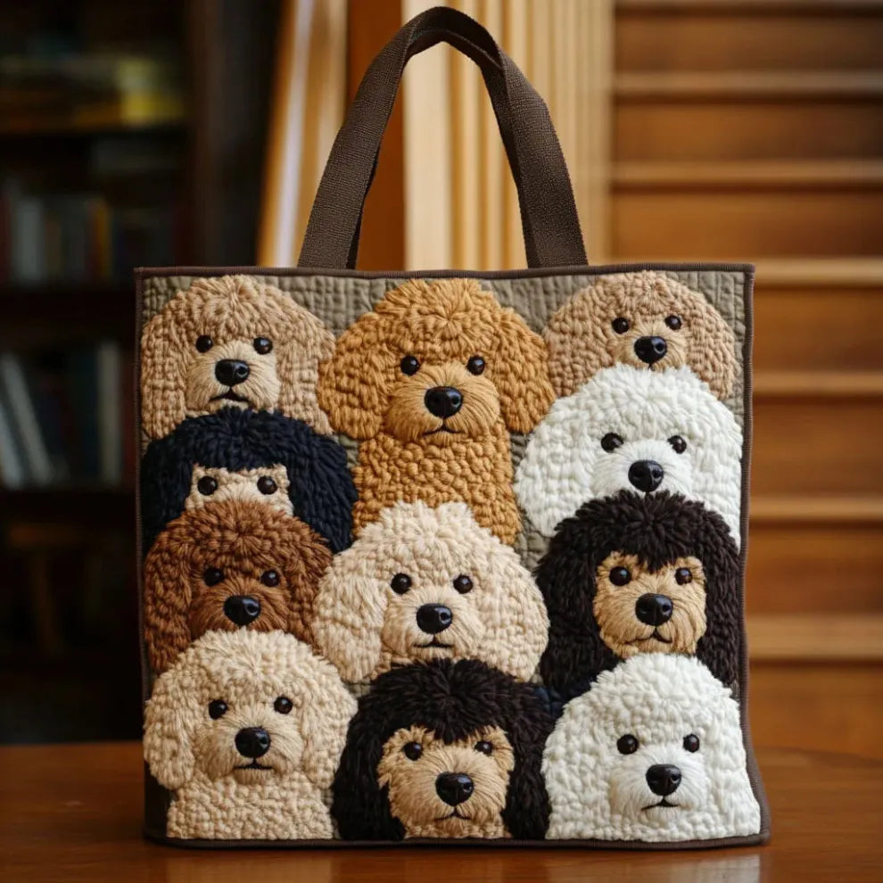 Amour des Chiens | Sac en Patchwork Fait Main