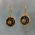Boucles d'oreilles Bohème Soleil et Lune