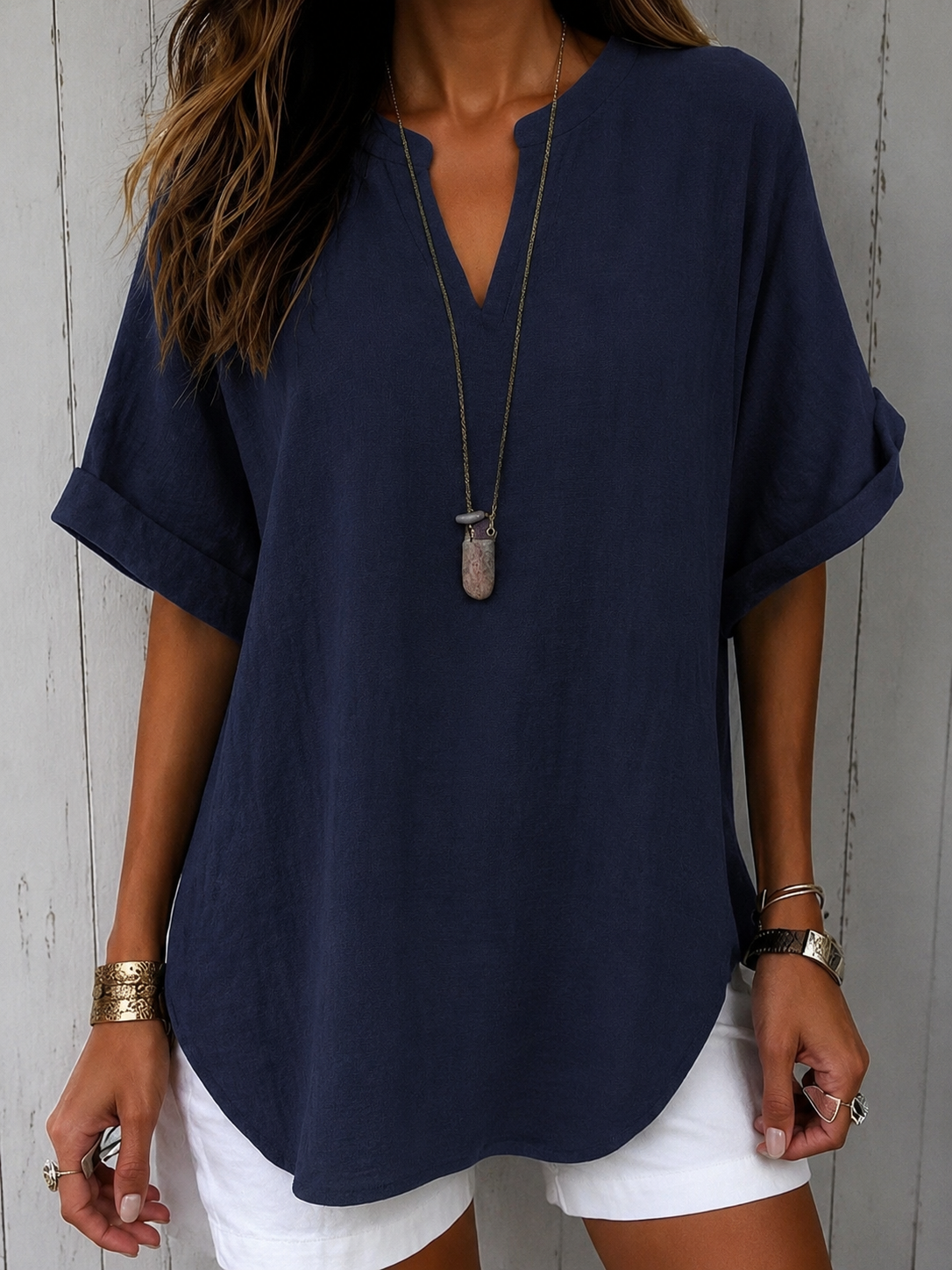 Emma™ – T-shirt à manches courtes simple