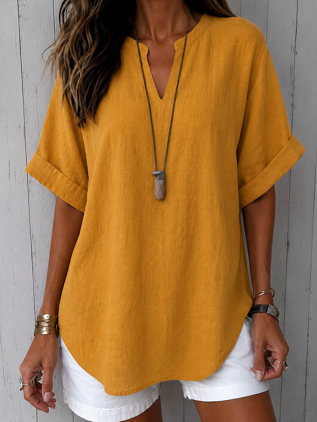 Emma™ – T-shirt à manches courtes simple