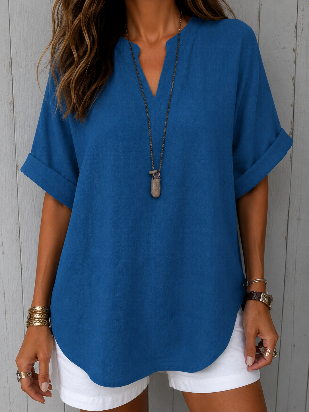 Emma™ – T-shirt à manches courtes simple