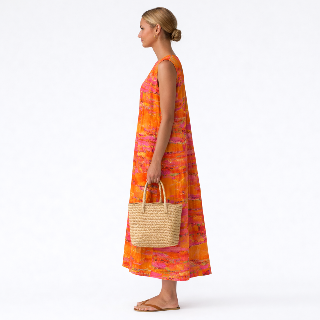 Laura™ | Robe midi décontractée