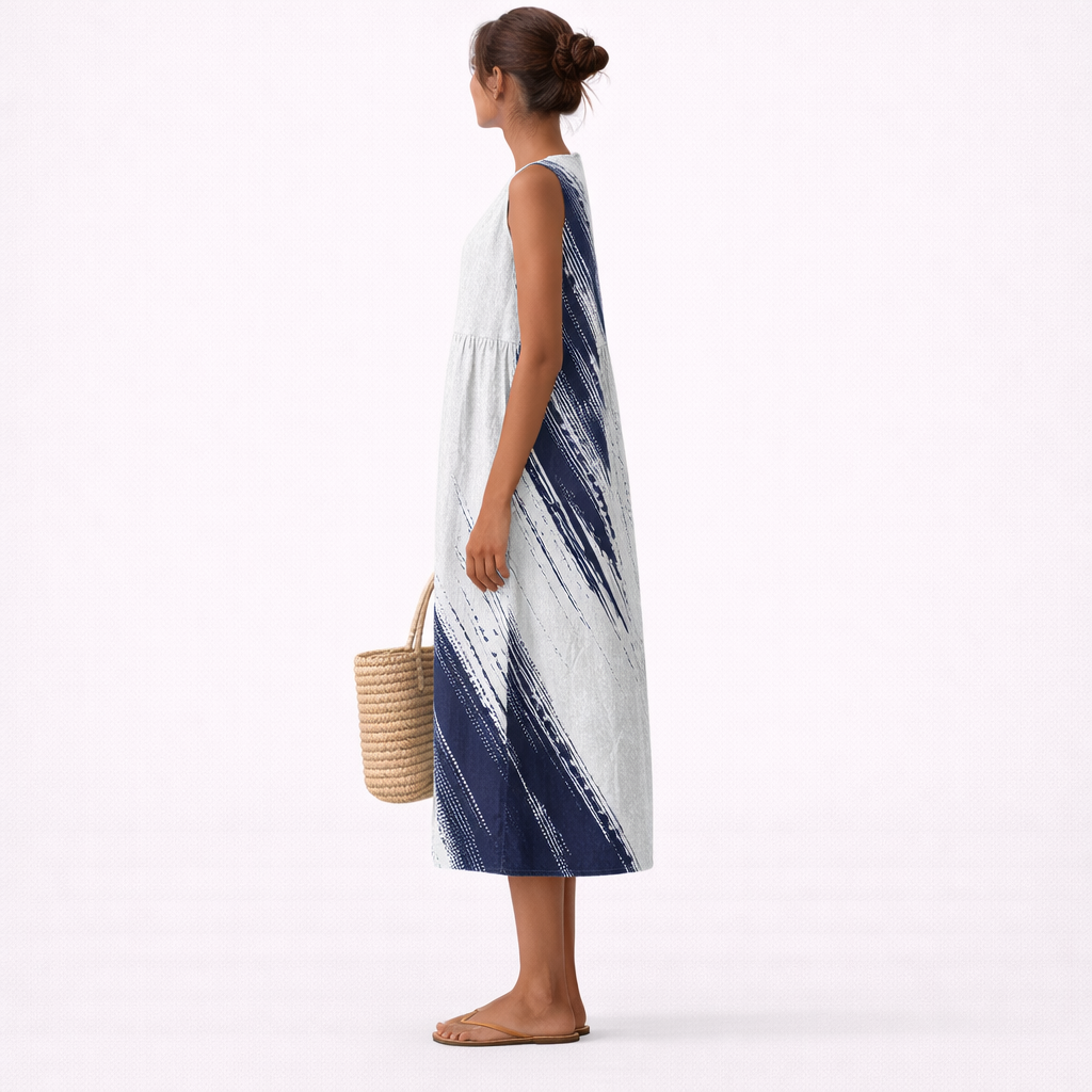 Eline™ | Robe mi-longue élégante pour tous les jours