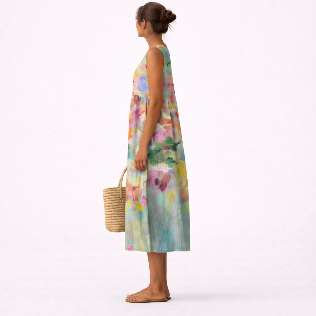 Karla™ | Robe midi colorée élégante