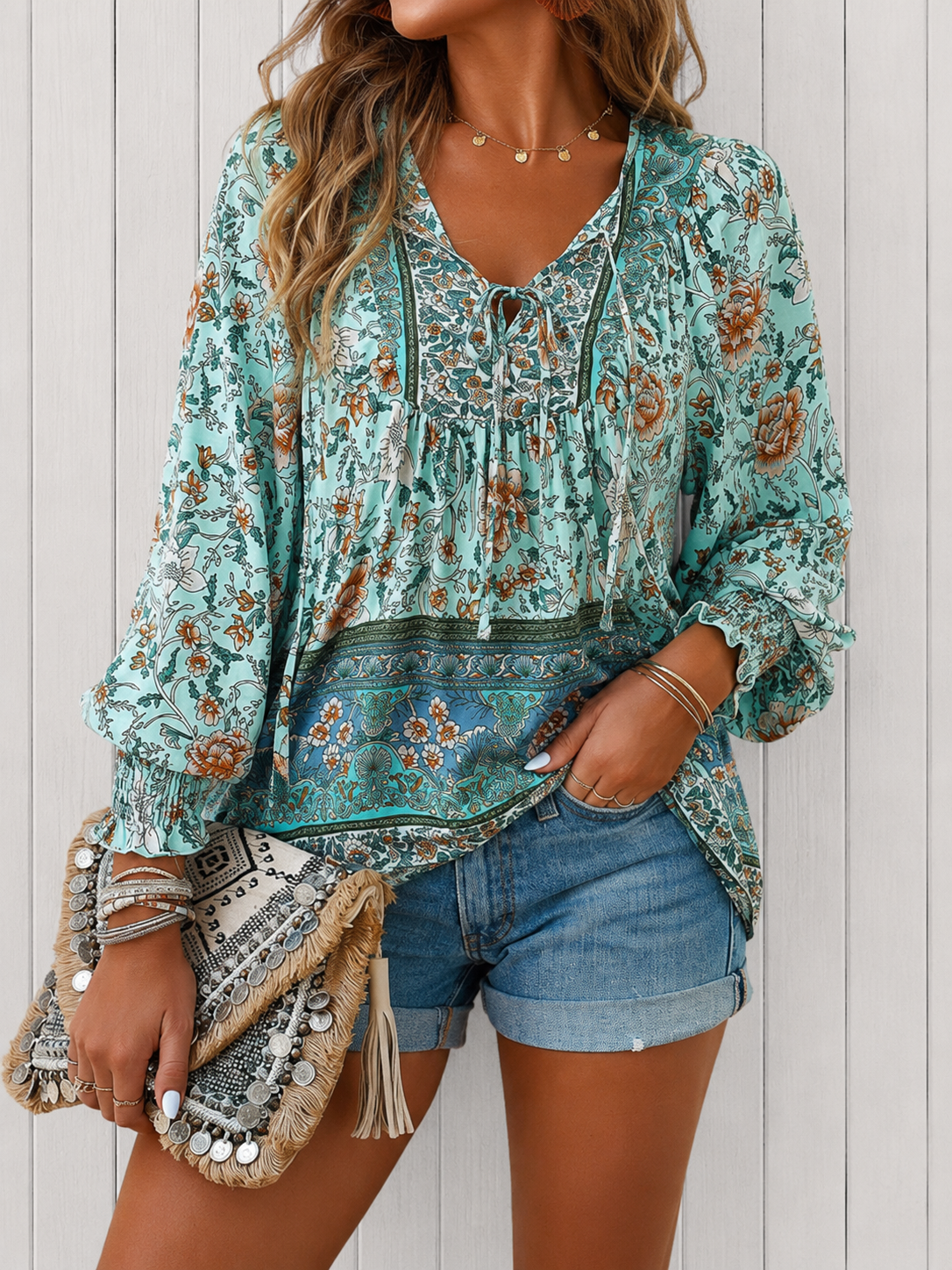 Audrey™ | Blouse Élégante