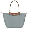 Longchamp - Grand sac pliage, acier