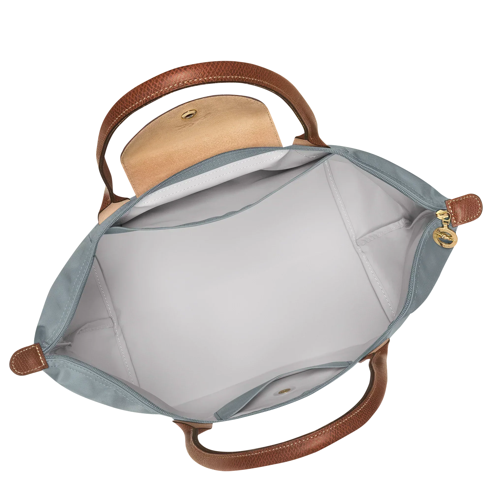 Longchamp - Grand sac pliage, acier