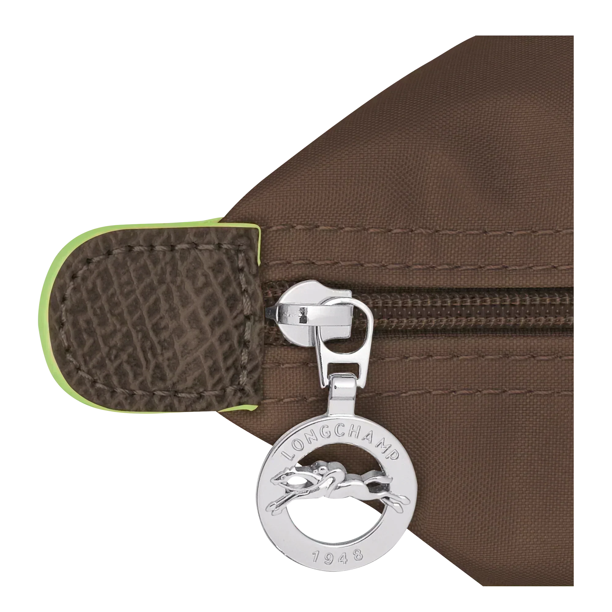 Longchamp - Grand sac à bandoulière en toile, Terra