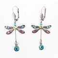 Boucles d'oreilles dragon élégantes