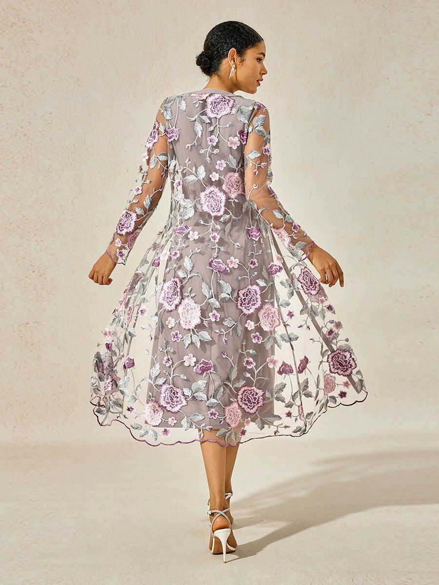 Ensemble de robe en dentelle