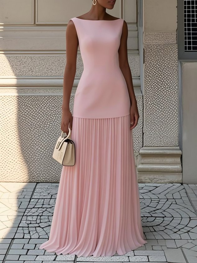 Sarna | Robe maxi plis