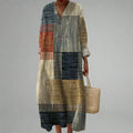 Robe Iris Abstraite