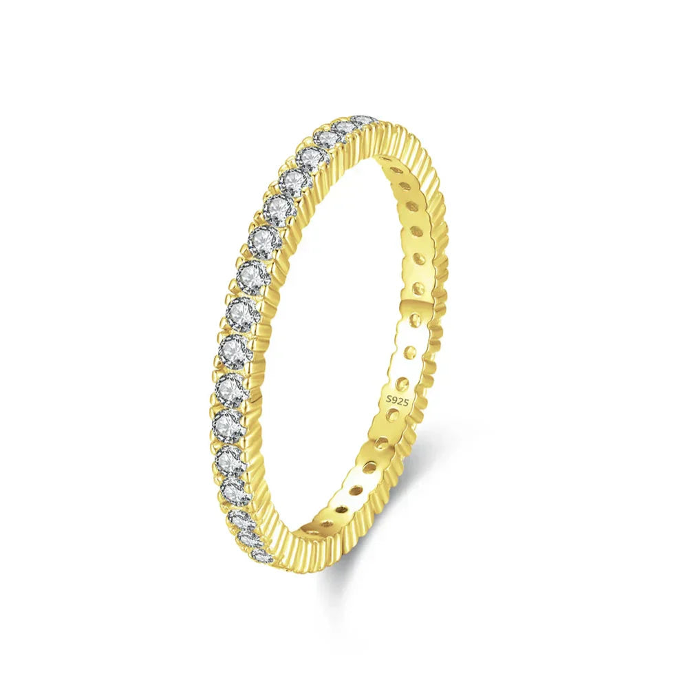 Bague éternelle minimale illuminée