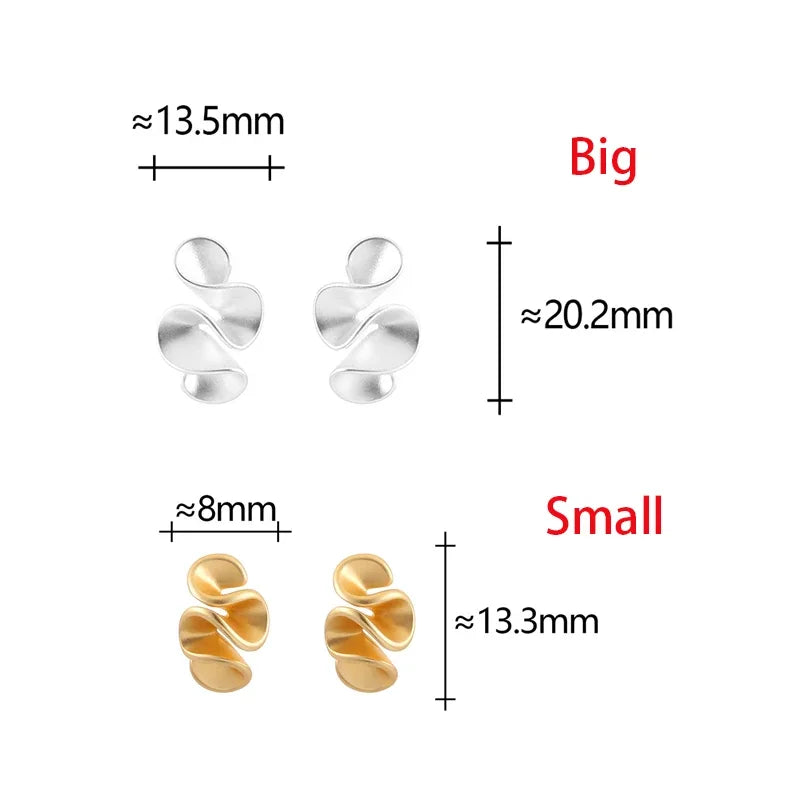Boucles d'oreilles en fleurs en argent et or 18K