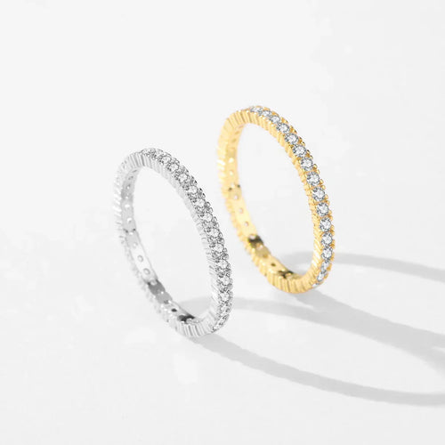 Bague éternelle minimale illuminée