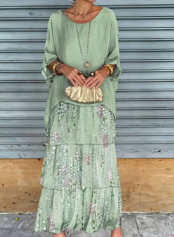 Boni - Robe maxi fluide et élégante