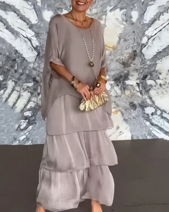 Boni - Robe maxi fluide et élégante