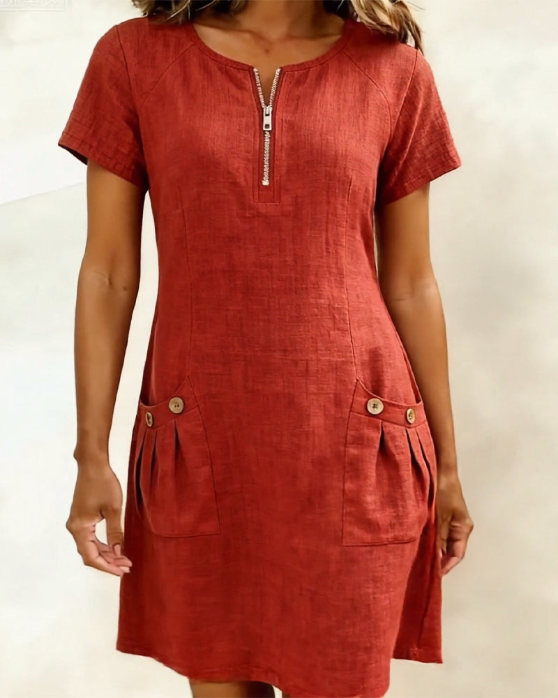 Robe Lina™ — Élégance naturelle au quotidien
